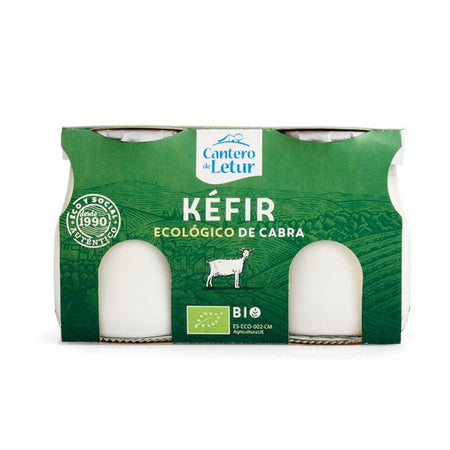 Cantero de Letur kefir 2 x 125 g. Kefir de cabra pasteurizada eco carne