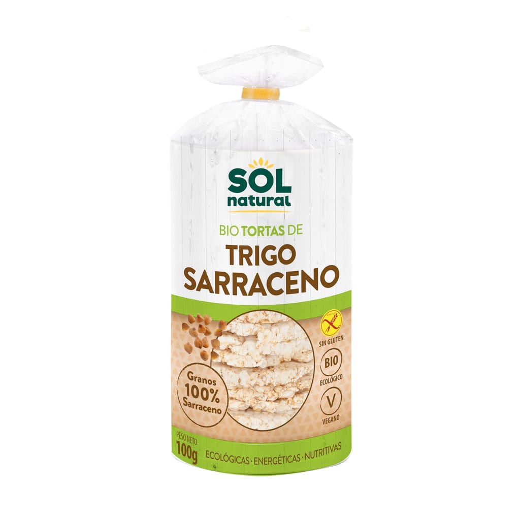 Sol Natural Tortitas Tortitas de trigo sarraceno Eco 100 g carne