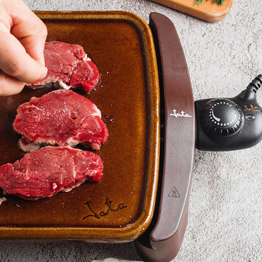 Jata Plancha electrica Plancha de asar Jata GR559 de terracota carne