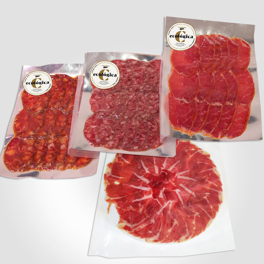 Carnísima béricos Surtido de Ibéricos fileteados 500 g aprox. carne