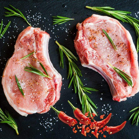 Granja Borruel Salinas chuletas de cerdo latón Chuletas de Cerdo Latón 500 g carne