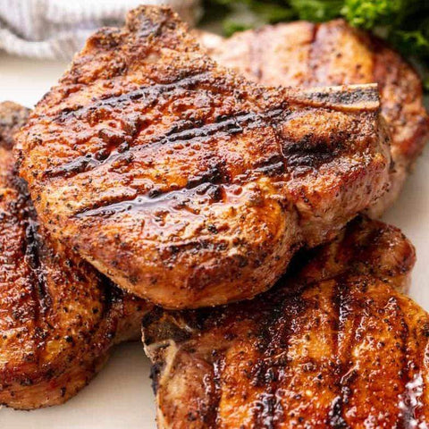 Granja Borruel Salinas chuletas de cerdo latón Chuletas de Cerdo Latón 500 g carne
