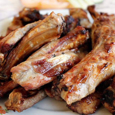 Granja Borruel Salinas Costillas de crdo latón Costilla de Cerdo Latón 500 g carne