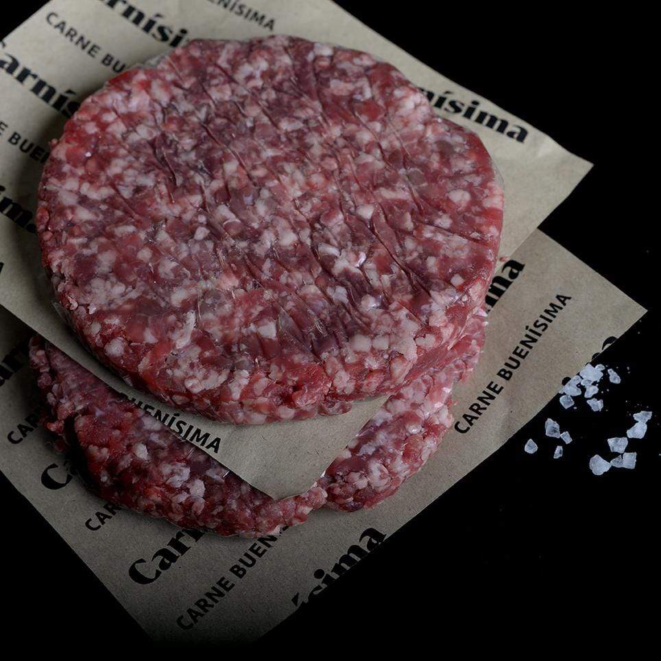 Reyes Buil Burguer Angus 2 hamburguesas de ternera Angus 200 g/ud carne