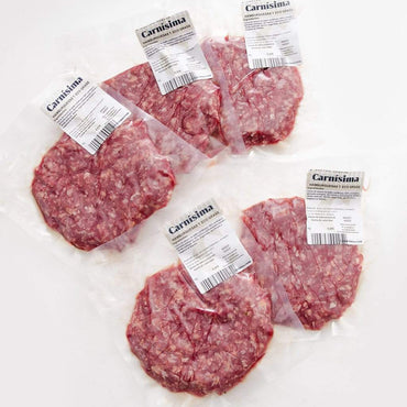 Angus del Desierto Hamburguesa 5 Hamburguesas de Ternera Eco Grass Fed 200 g/ud carne