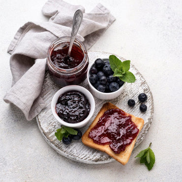 El Valle del Taibilla Mermelada Compota de arándanos con zumo de uva Eco 260 g carne