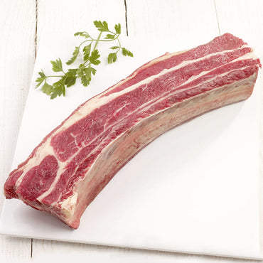 Ternera ecológica de Navarra Entrecot vaca eco 500 G / COSTILLA EN TIRAS Costilla churrasco de vaca Eco carne