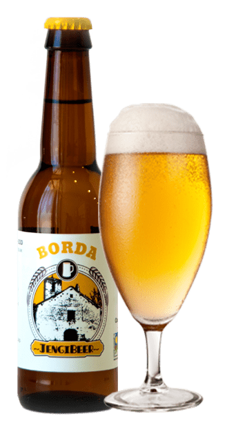 Carnísima.com JENGIBEER BORDA, CERVEZA RUBIA CON JENGIBRE ECO 33 CL carne