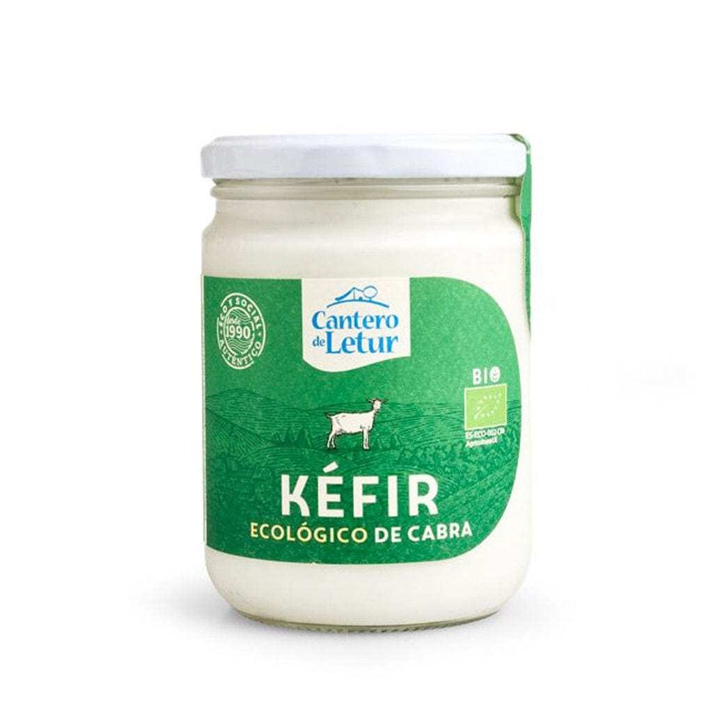 Cantero de Letur kefir 420 g. Kefir de cabra pasteurizada eco carne
