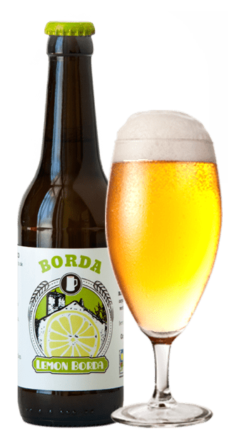 Carnísima.com LEMON BORDA, CERVEZA RUBIA SUAVE CON LIMÓN ECO 33 cl carne