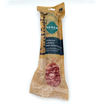 Beher Ibéricos Salchichón 100% Ibérico de bellota ecológico de Guijuelo Beher 500-600 g carne