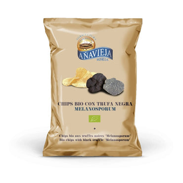 Añavieja aperitivos y patatas Patatas fritas ecológicas con trufa negra 100 g FALCETO carne