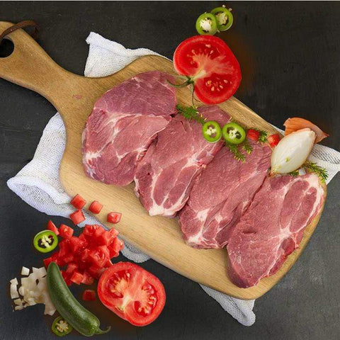 Granja Borruel Salinas Filetes de aguja de cerdo latón Filetes de aguja de Cerdo Latón 500 g carne