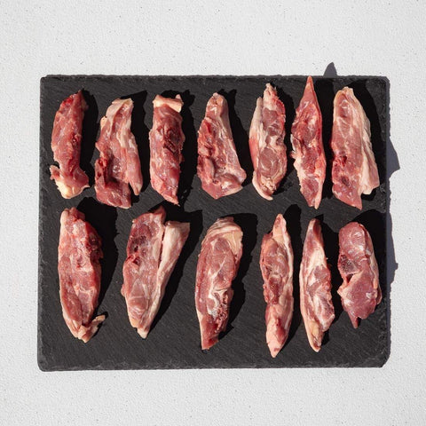 Joaquín Borruel; Ernesto Ferrer chuletas Chuletitas de cuello de cordero Premium 500 g carne
