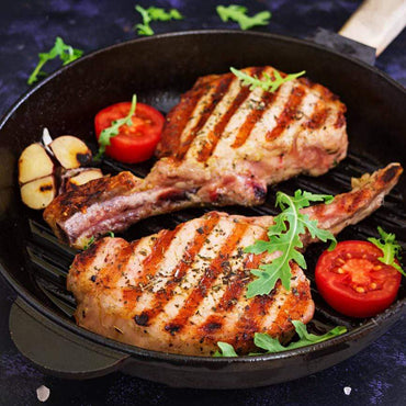 Granja Borruel Salinas chuletas de cerdo latón Chuletas de Cerdo Latón 500 g carne