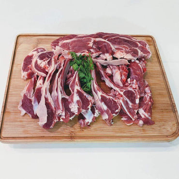 Almazor filetes Chuletas mix: palo, riñonada y pierna cordero Eco 1 Kg carne