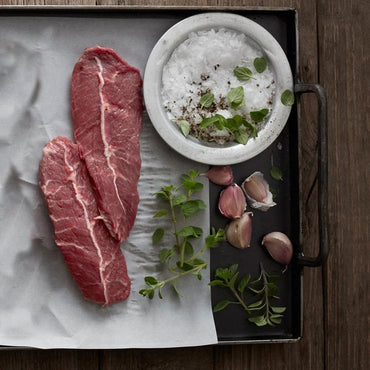 Angus del Desierto llata Filetes de llata de ternera lechal eco Grass-Fed 500 g carne