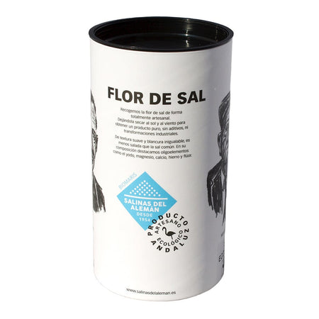 Salinas del Alemán Sal Flor de sal ecológica 300 g. carne