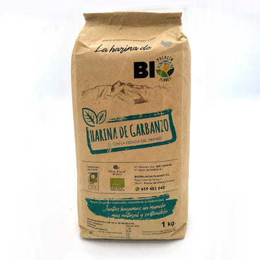 Harina de Garbanzo Bio, 1kg - SIN GLUTEN - Biorganic