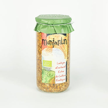 Monjardín Conservas vegetales Lentejas extra eco 720 ml carne