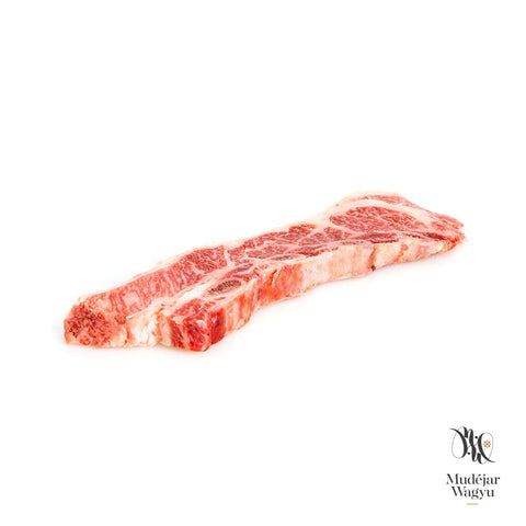 Mudéjar Wagyu Costilla de Whagyu TIRAS DE ASAR DE 1 cm Costilla o churrasco de Wagyu 1 kg carne