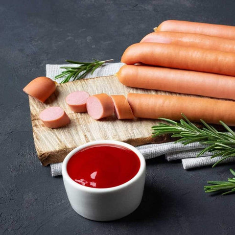 Erre salchichas Salchichas Frankfurt de jamón de cerdo Eco 2 Ud 130 g carne