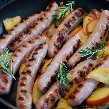 Granja Borruel Salinas salchichas de cerdo sin conservantes Salchichas de Cerdo Latón sin conservantes 1 kg carne